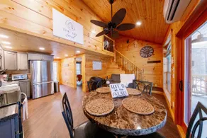 Cozy Cabin 3~ outdoor hot tub - Image 5