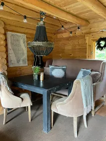 Cabin in a beautiful location by a pond with a view to the west. - Image 5