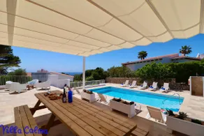 Villa with NEW large private HEATED swimming pool, 3 min. walk to sandy beach - Image 5