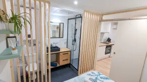 L'Escapade - Air-conditioned two-room apartment - Private parking - Terrace - Image 5