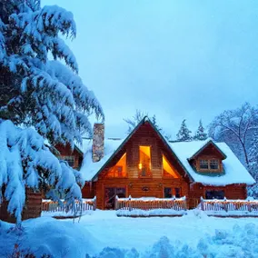 Log Cabin on 100 acres in ADK park - Image 2