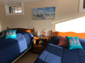 Lower deck, Salisbury Beach, Melo's Beach House Rentals  - Image 2