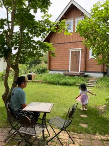 Rent an entire log house on the Iizuna Highlands. Amane Guest House - Image 2