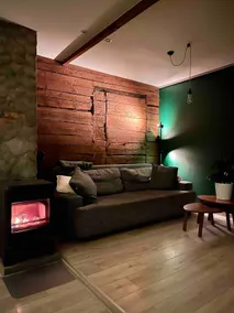 Cozy Kalamaja condo with a fireplace & garden view - Image 2