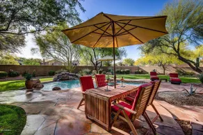 Resort like backyard w/ Heated pool. Home Theater - Image 2