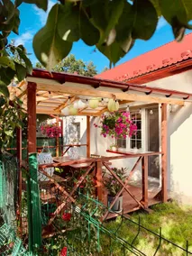 An atmospheric cottage with a garden and terrace by the forest - Image 3