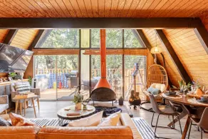 Sequoia Nirvana - Modern A-Frame w Hot Tub, Views - Image 3