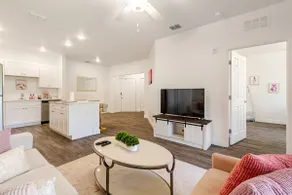 Chic Pink 2BR | Pool · Patio · Gym · Free Parking - Image 4