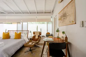 Central and Stylish Midcentury Pool House - Image 3