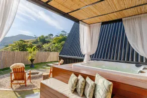 Solar Chalet Cabin with hot tub and fireplace, PatyMiguel - Image 2