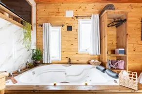Romantic Chalet Recanto São Jorge with a beautiful Jacuzzi - Image 3