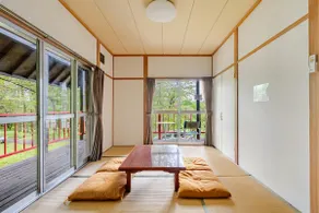 Private rental in the forest, 30-minute drive from Nagano Station | Near a ski resort, covered BBQ deck - Image 2