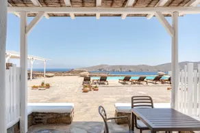 Pool level Studio with Sea view in Panormos beach - Image 2