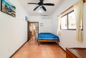 Telchac cozy beach front view house. - Image 3