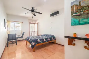 Telchac cozy beach front view house. - Image 4