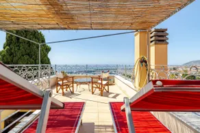 Lejlighed i det 19. århundrede villa med havudsigt, med privat parkering, gratis WiFi - Image 5