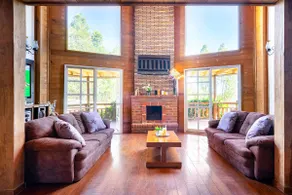 Country house with a swimming pool, terrace, and green areas - Image 5