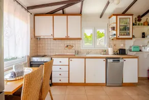 Spacious Beachfront Retreat With Large Garden in Ormos Panagias - Image 5
