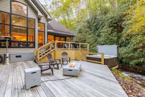 Rushing Water. Hot Tub. Fire Pit. Big deck. WiFi. - Image 4
