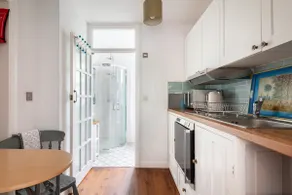 The Annex, a lovely studio apartment with queen sized bed, separate kitchen, shower room, own outdoor space and free off street parking. - Image 3