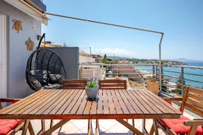 Valeria Sea View Apartment in Rethymno, Crete - Image 2