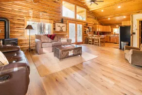 Firepit|Cozy Log Home|Sleeps 10|Dogs Welcome - Image 2
