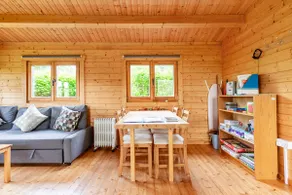 Log cabin on organic farm - Image 3