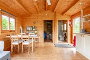Log cabin on organic farm - Image 4