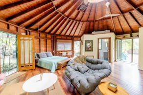 Romantic Dodecagon Retreat Near a Black Sand Beach - Image 4