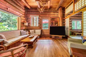 Custom Log House w/ Sauna in Private Serene Forest - Image 5