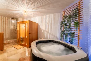 Sauna et Spa, piscine chauffée, Gîte le Carrousel - Image 3