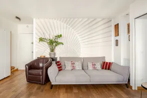 2 cozy, bright rooms with balcony Paris 15th - Image 2