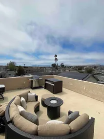 Modern Rooftop Zen with Ocean and Mountain Views - Image 3