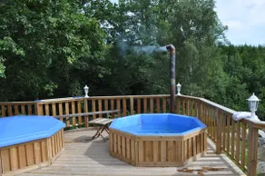 Rural, natural accommodation with wood-fired hot tub - Image 2