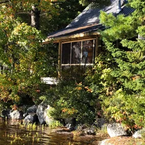 Remote off-the-grid, dreamlike lakefront log home - Image 2