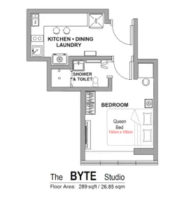Cozy Studio Byte Apt with WiFi in Kallang - Image 5