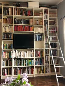 The library in Bankgata 50 Doubleroom - Image 2