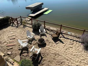 Lakefront, Beach, Fishing, HotTub, FirePit, Gated - Image 2