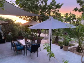 Private salt water HOT TUB on garden patio! - Image 4