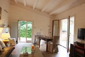 Gorgeous loft with high ceilings, wooden interiors and panoramic terrace, pool - Image 2