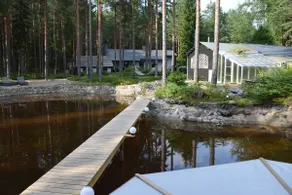 Kuresoo. Sauna house behind the pond - Image 3