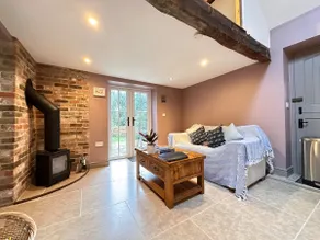 The Den at Foxholes; a unique 1 bed guest-suite. - Image 5