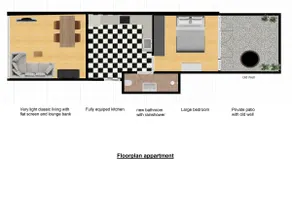 Two room classic 18th century apmnt - Image 3