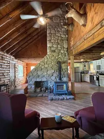 Rustic Log Cabin on private horse farm! - Image 5