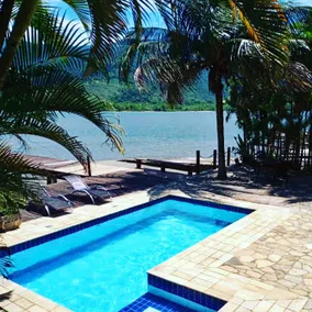 House in Angra With a pier in the sea and a floating jet p - Image 2