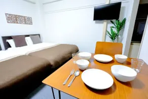 Non-contact self check-in, self-catering, Sapporo Dome/subway station 500 m/free WIFI & parking - Image 3