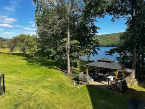 Poconos waterfront retreat with Private Pool - Image 2