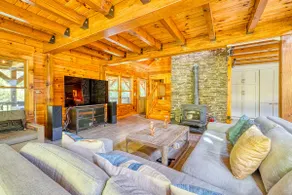 An Enchanting Log Cabin in the Heart of Catskills - Image 3