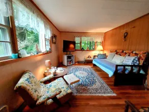 1950s Lake George Adirondack ranch w/trail, brook - Image 4