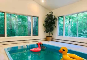 INDOOR HEATED POOL - ENTIRE POCONO HOUSE - Image 2